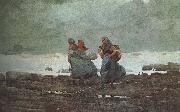 Winslow Homer Fisherwoman Mother USA oil painting artist